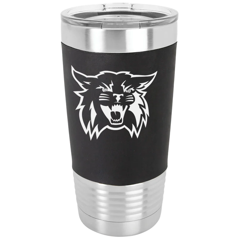 Weber State University Polar Camel 20 oz. Silicone Grip Tumbler with Standard Lid