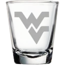West Virginia University Polar Camel 1.7 oz. Shot Glass
