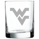 West Virginia University Polar Camel 10 1/2 oz. On The Rocks Glass