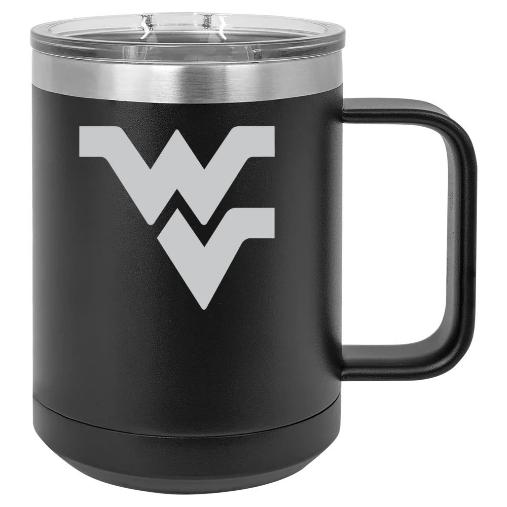 West Virginia University Polar Camel 15 oz. Mug with Slider Lid