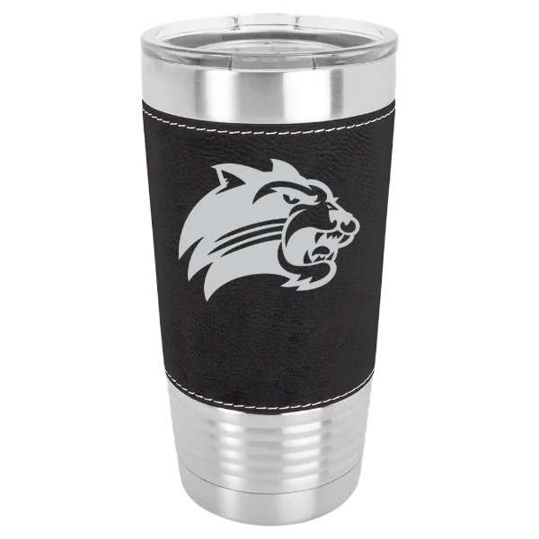Western Carolina University Polar Camel 20 oz. Leatherette Grip Tumbler with Standard Lid