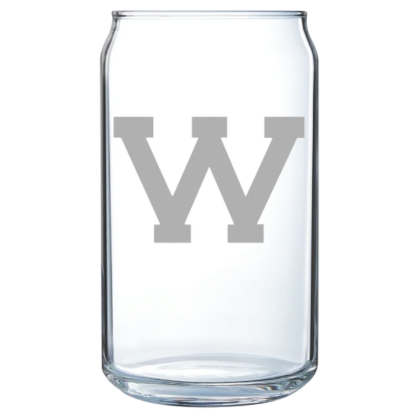 Western Illinois University Polar Camel 16 oz. Can Glass
