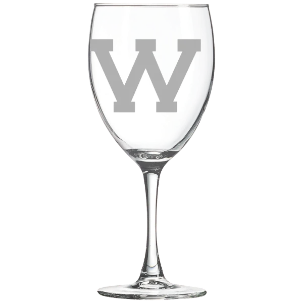 Western Illinois University Polar Camel 10 1/2 oz. Wine Glass