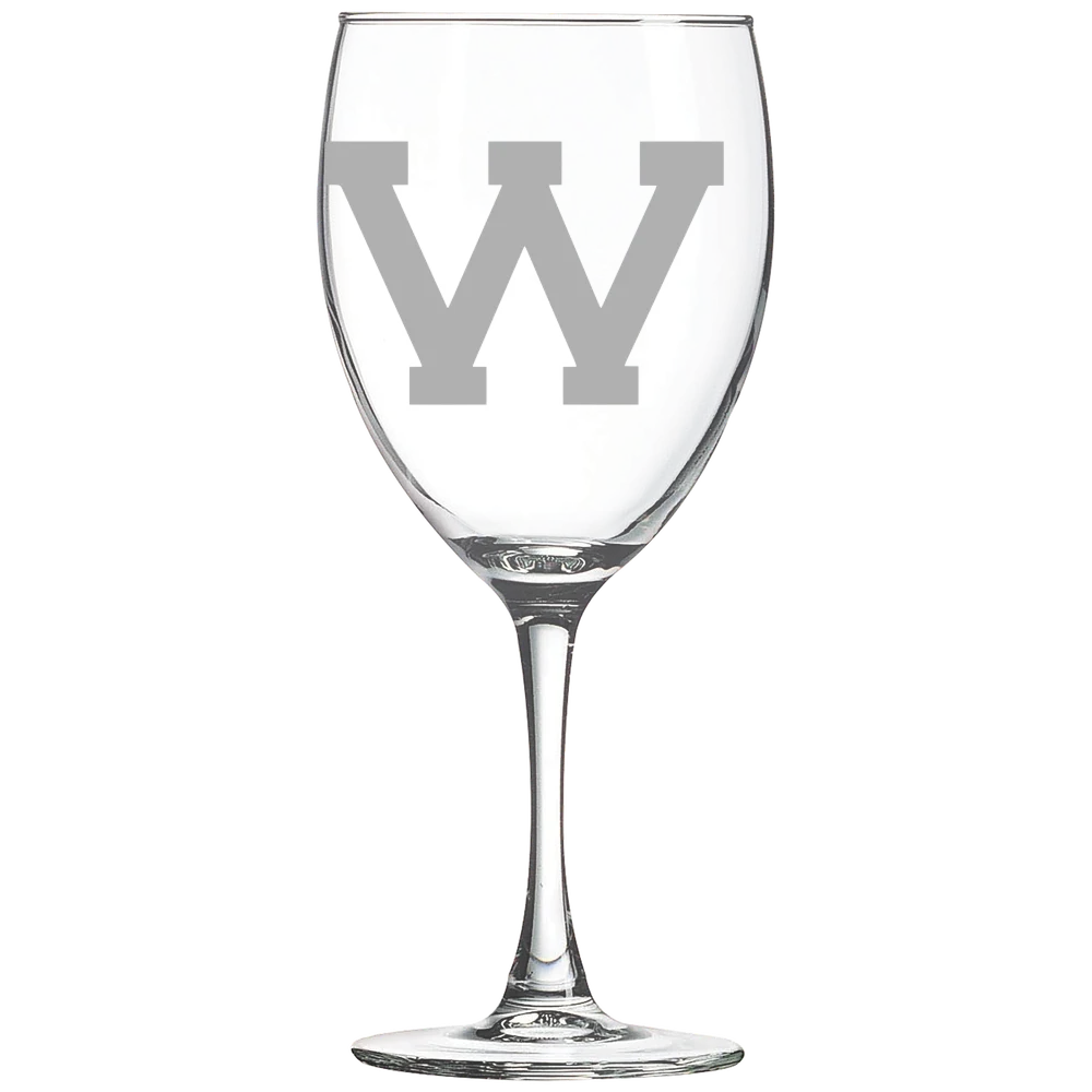 Western Illinois University Polar Camel 10 1/2 oz. Wine Glass