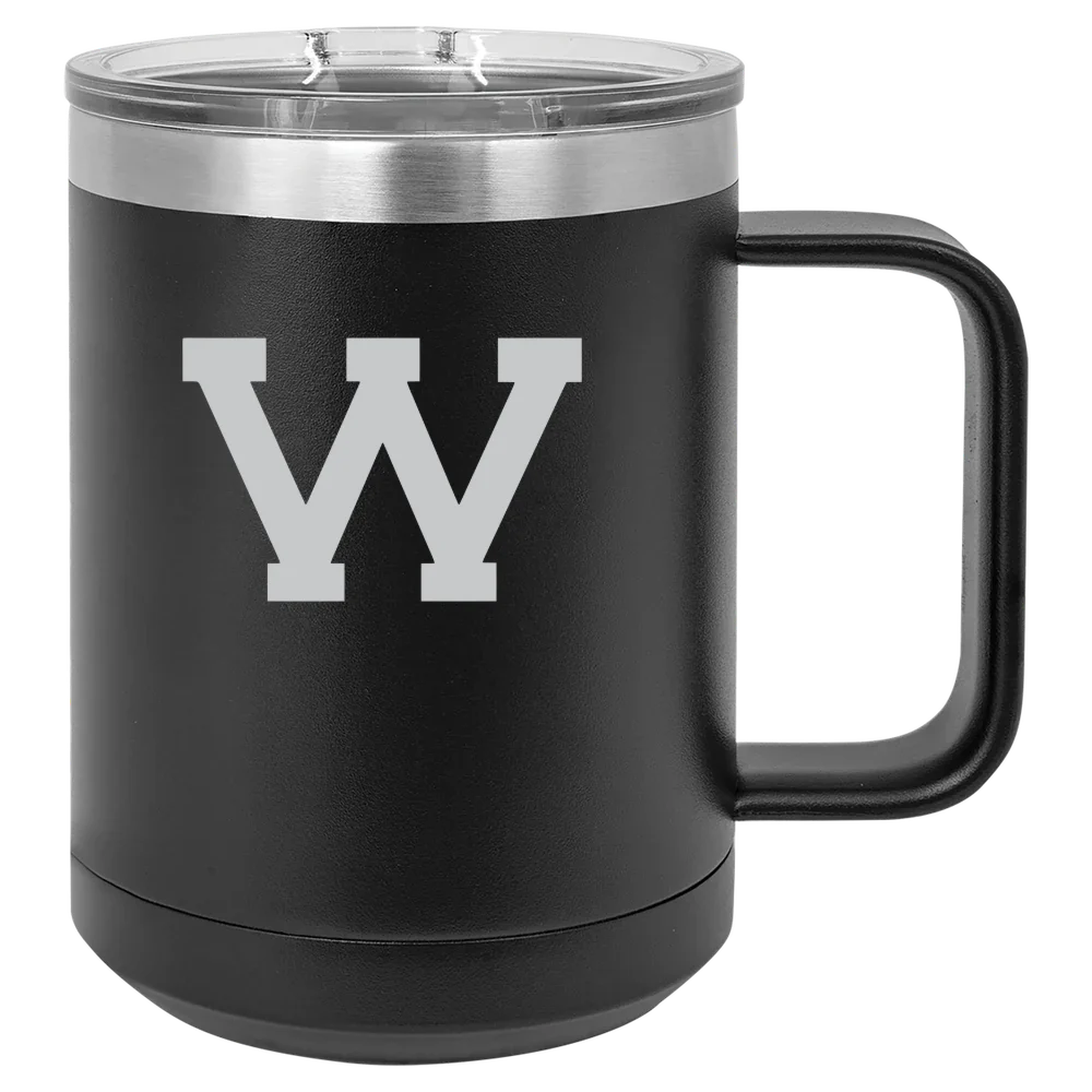 Western Illinois University Polar Camel 15 oz. Mug with Slider Lid