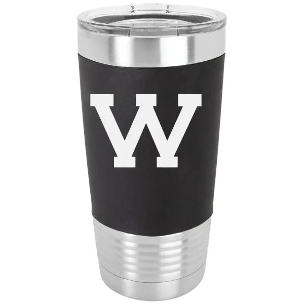 Western Illinois University Polar Camel 20 oz. Silicone Grip Tumbler with Standard Lid