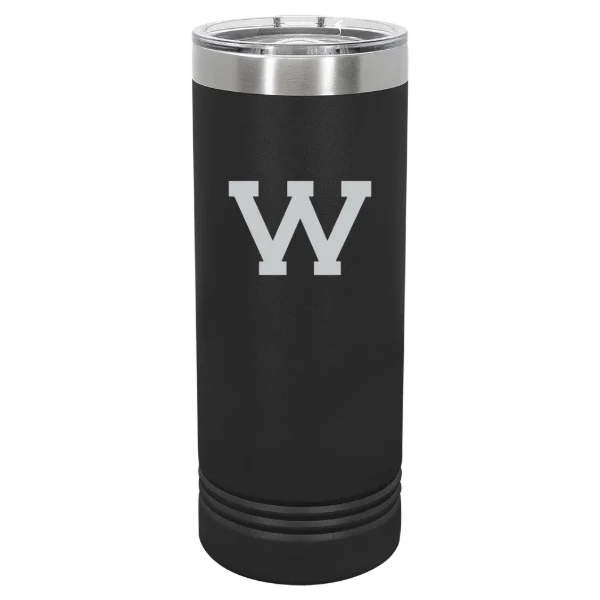 Western Illinois University Polar Camel 22 oz. Skinny Tumbler with Slider Lid