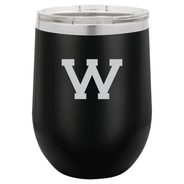 Western Illinois University Polar Camel 12 oz. Stemless Wine Tumbler