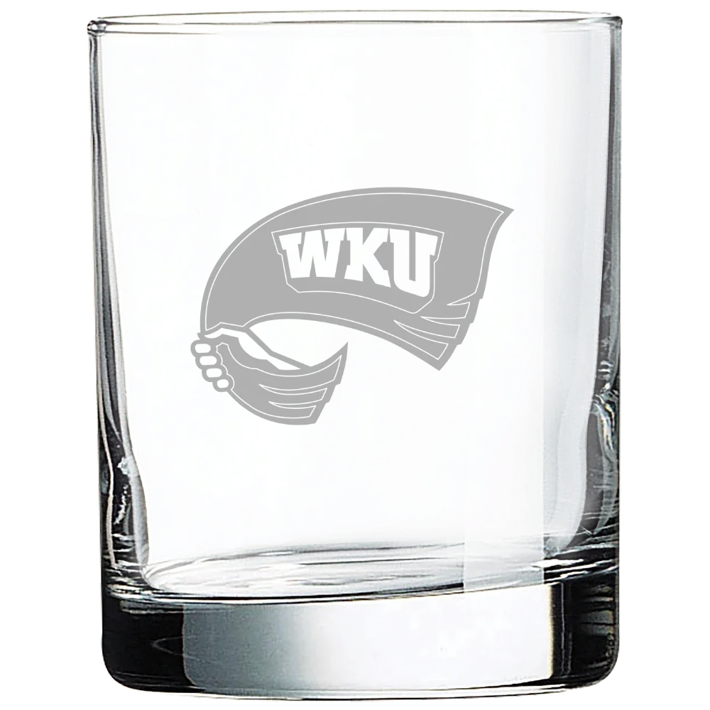 Western Kentucky University Polar Camel 10 1/2 oz. On The Rocks Glass