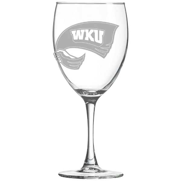 Western Kentucky University Polar Camel 10 1/2 oz. Wine Glass