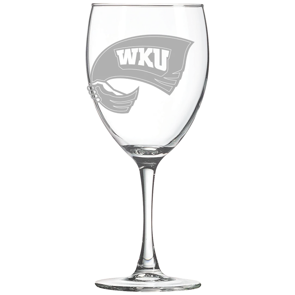 Western Kentucky University Polar Camel 10 1/2 oz. Wine Glass