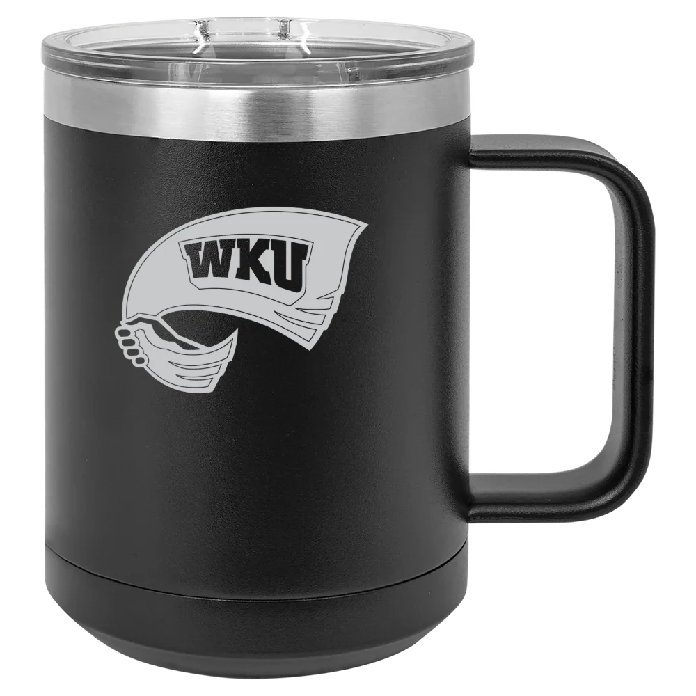 Western Kentucky University Polar Camel 15 oz. Mug with Slider Lid