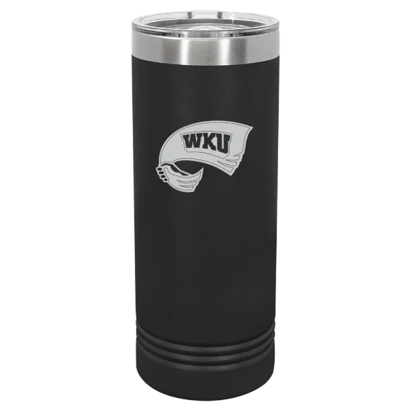 Western Kentucky University Polar Camel 22 oz. Skinny Tumbler with Slider Lid