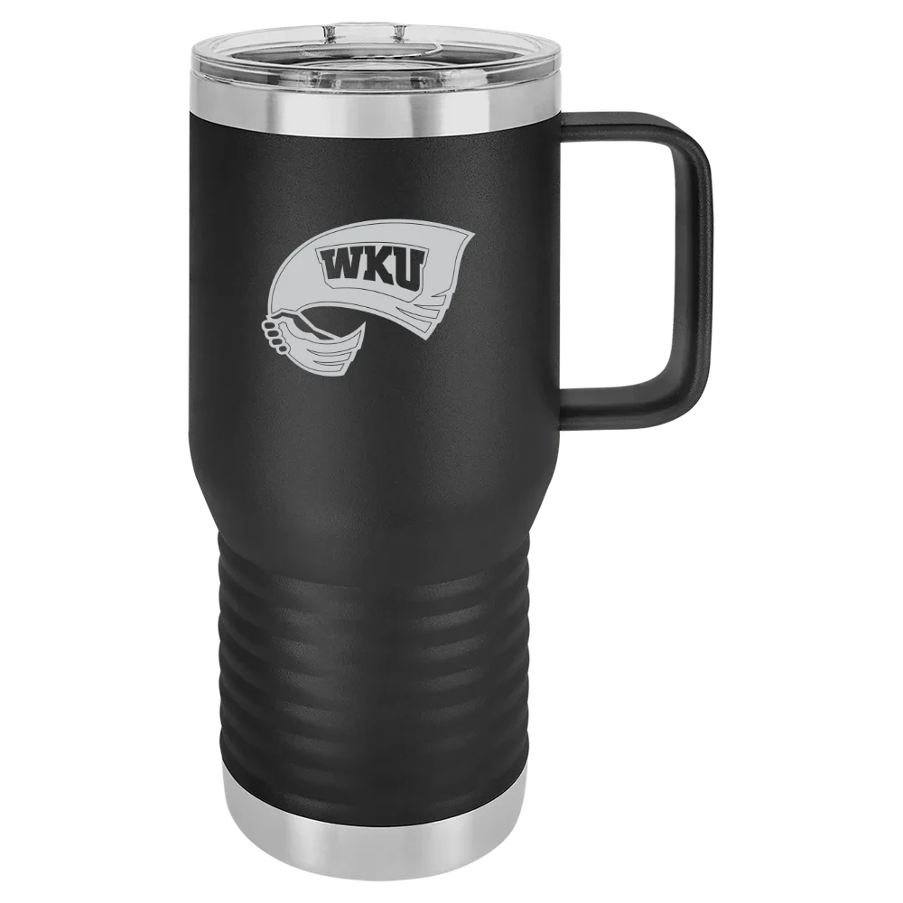 Western Kentucky University Polar Camel 20 oz. Travel Mug with Slider Lid