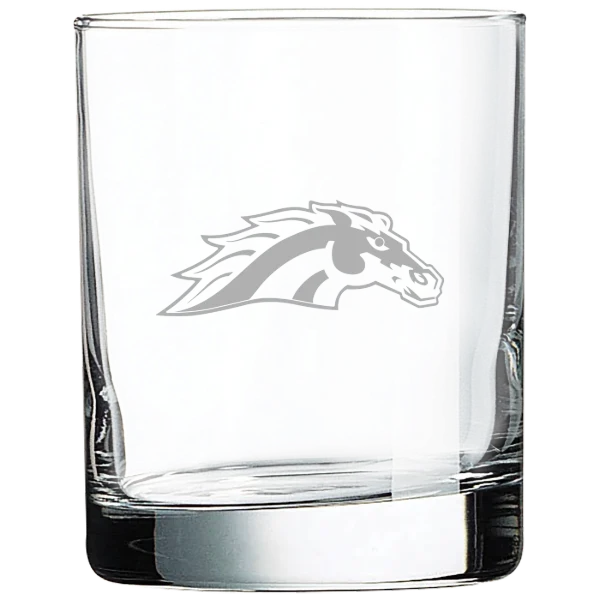 Western Michigan University Polar Camel 10 1/2 oz. On The Rocks Glass