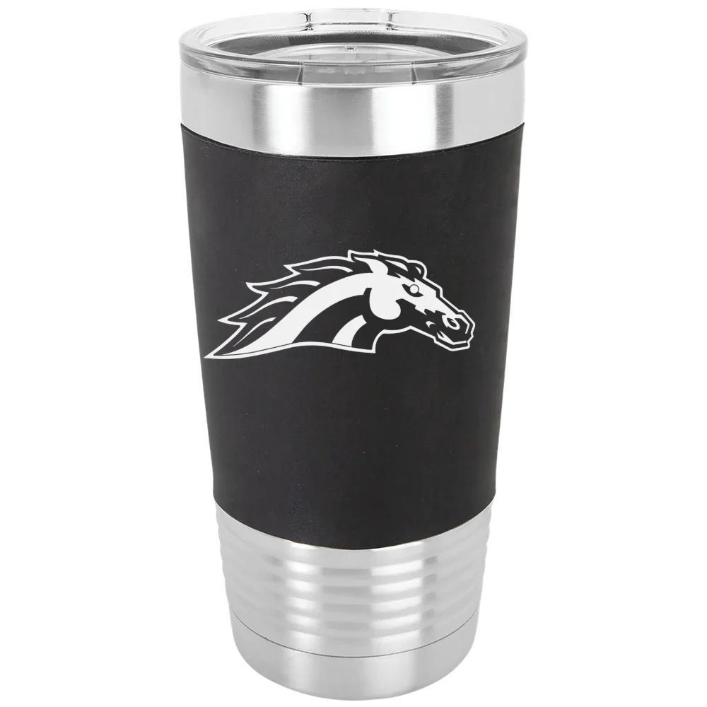 Western Michigan University Polar Camel 20 oz. Silicone Grip Tumbler with Standard Lid