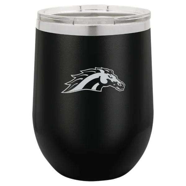 Western Michigan University Polar Camel 12 oz. Stemless Wine Tumbler
