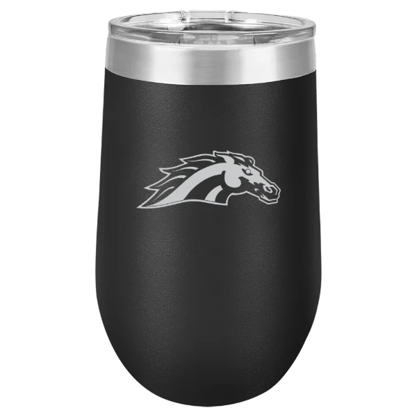 Western Michigan University Polar Camel 16 oz. Stemless Wine Tumbler