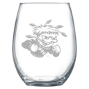 Wichita State University Polar Camel 15 oz. Stemless Wine Glass