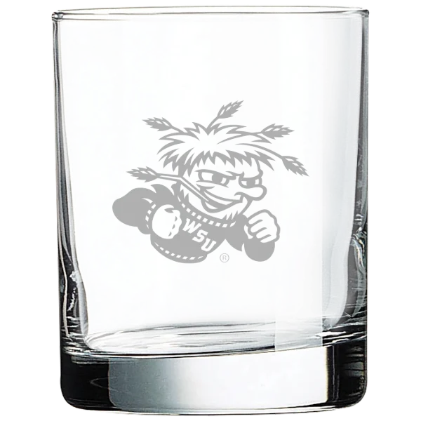 Wichita State University Polar Camel 10 1/2 oz. On The Rocks Glass