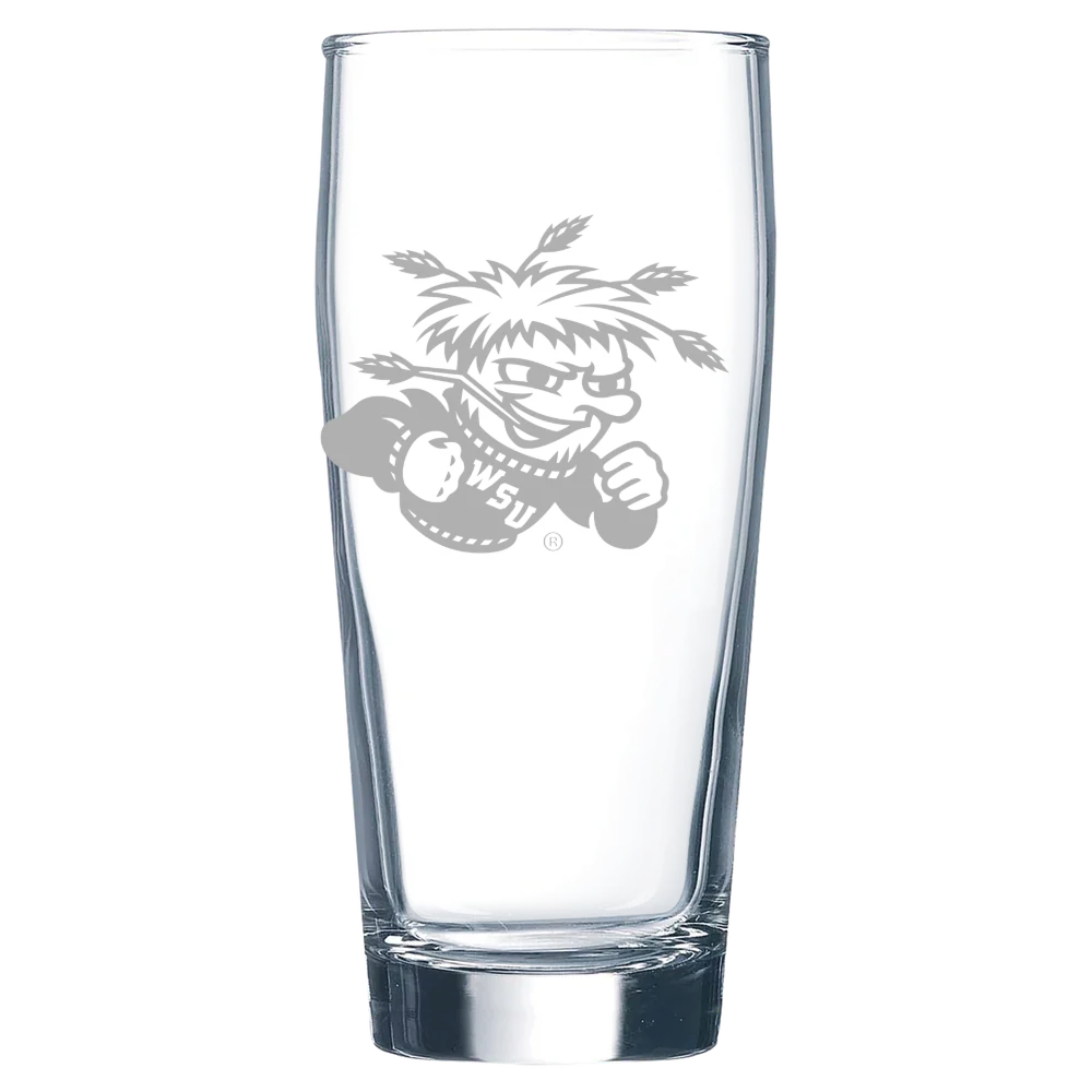Wichita State University Polar Camel 16 oz. Willi Becher Beer Glass