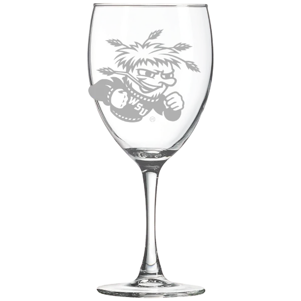 Wichita State University Polar Camel 10 1/2 oz. Wine Glass