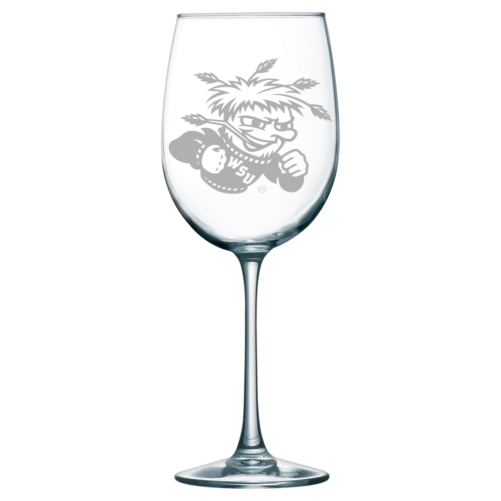 Wichita State University Polar Camel 19 oz. Wine Glass