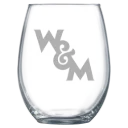 William & Mary Polar Camel 15 oz. Stemless Wine Glass