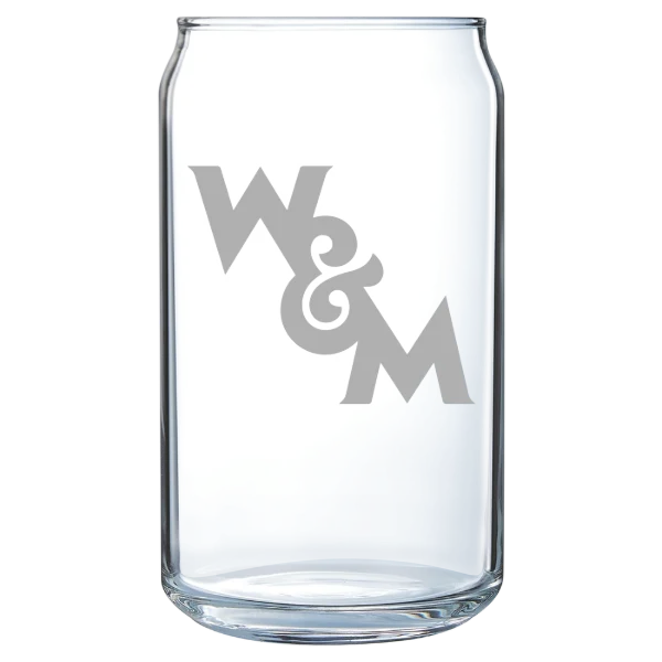 William & Mary Polar Camel 16 oz. Can Glass