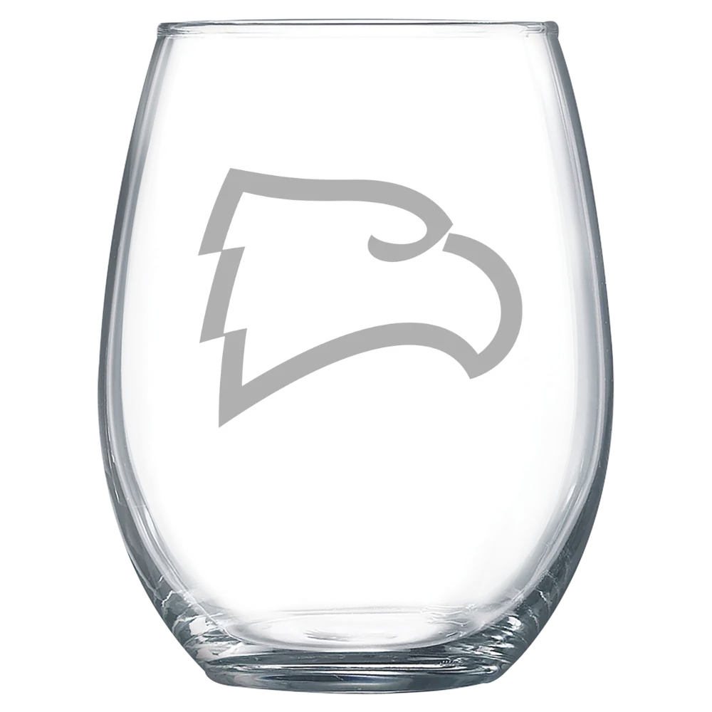 Winthrop University Polar Camel 15 oz. Stemless Wine Glass