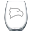 Winthrop University Polar Camel 15 oz. Stemless Wine Glass
