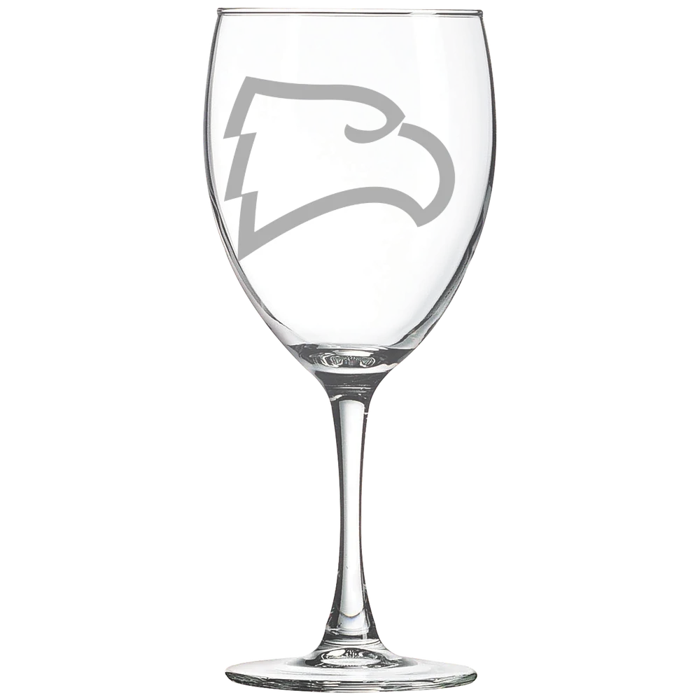 Winthrop University Polar Camel 10 1/2 oz. Wine Glass