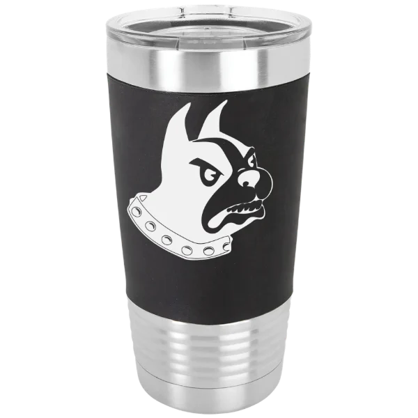 Wofford College Polar Camel 20 oz. Silicone Grip Tumbler with Standard Lid
