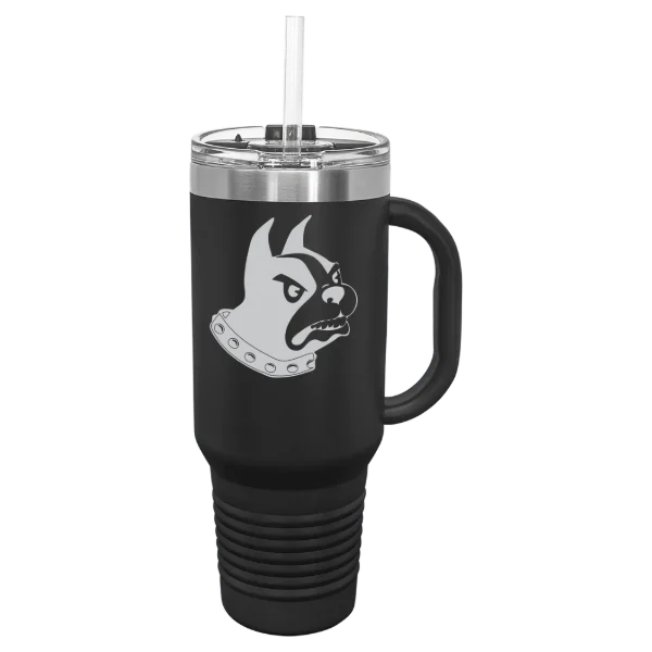 Wofford College Polar Camel 40 oz. Travel Mug with Snap Lid & Straw