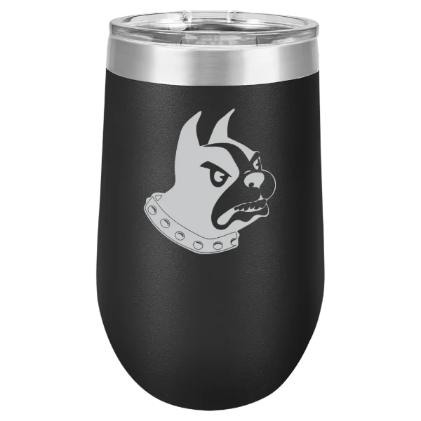 Wofford College Polar Camel 16 oz. Stemless Wine Tumbler