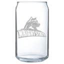 Wright State University Polar Camel 16 oz. Can Glass