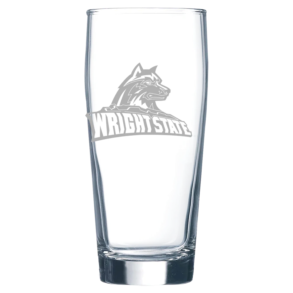Wright State University Polar Camel 16 oz. Willi Becher Beer Glass