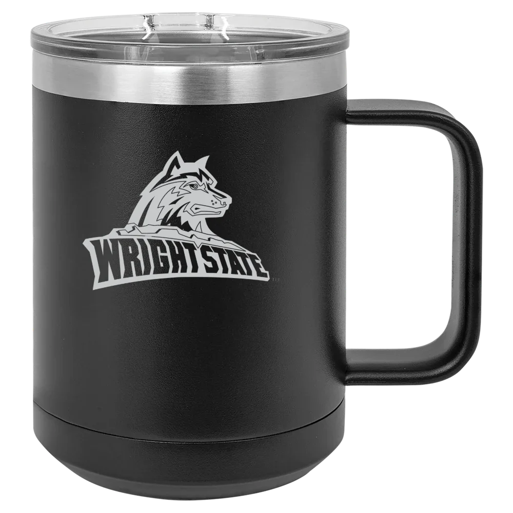 Wright State University Polar Camel 15 oz. Mug with Slider Lid
