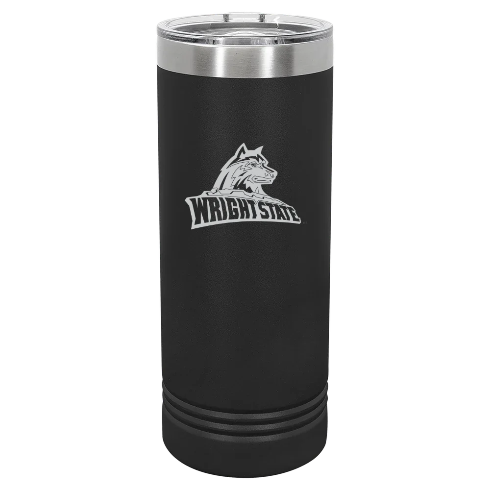 Wright State University Polar Camel 22 oz. Skinny Tumbler with Slider Lid