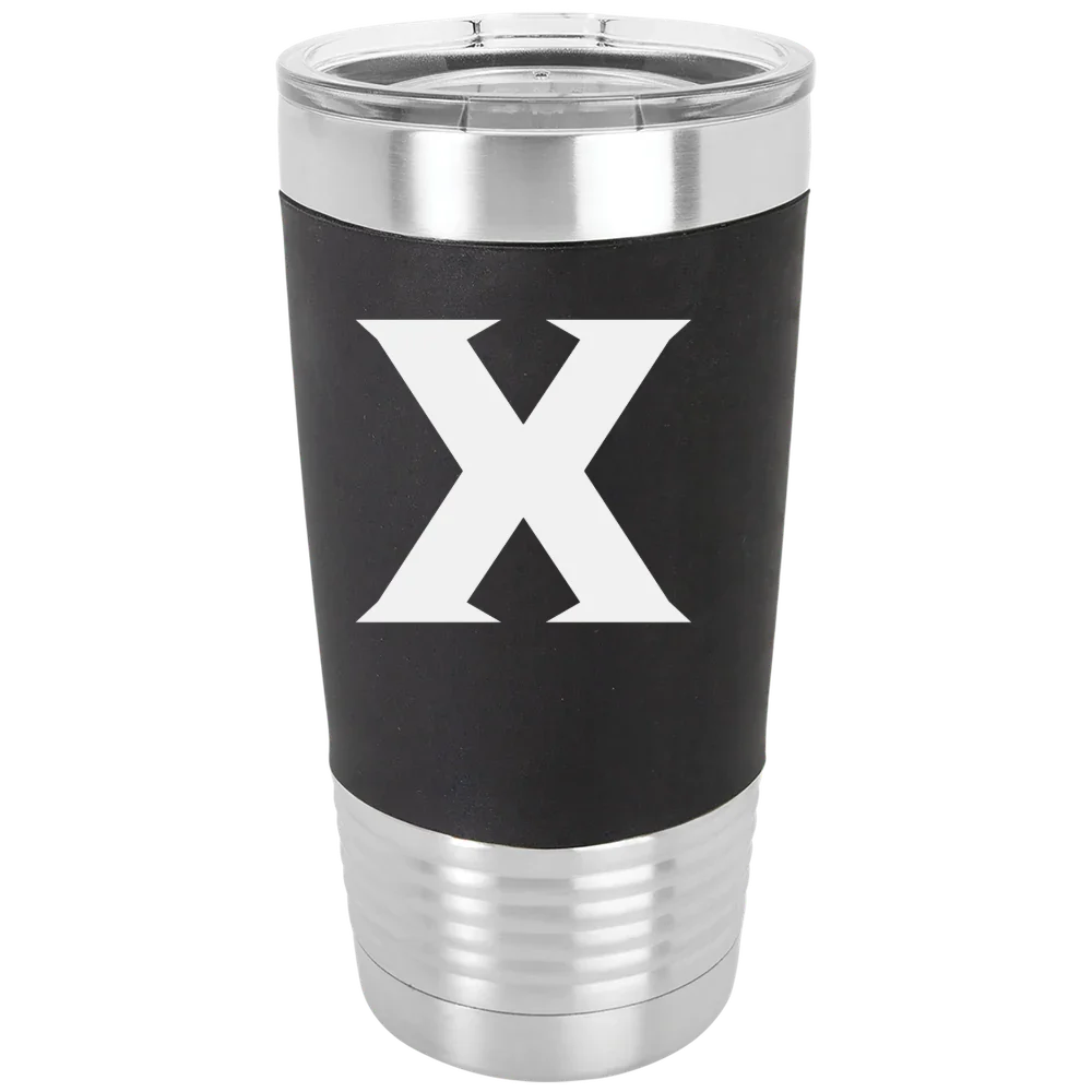 Xavier University Polar Camel 20 oz. Silicone Grip Tumbler with Standard Lid