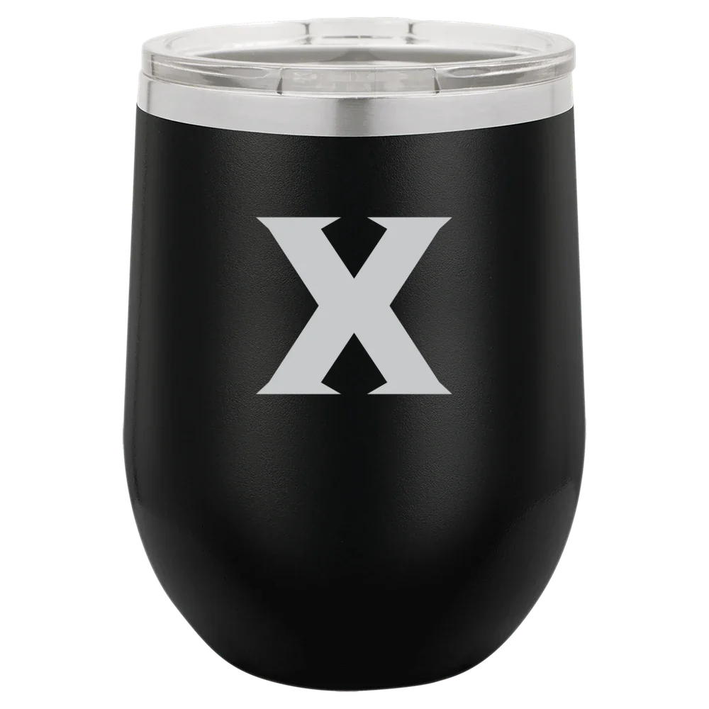 Xavier University Polar Camel 12 oz. Stemless Wine Tumbler
