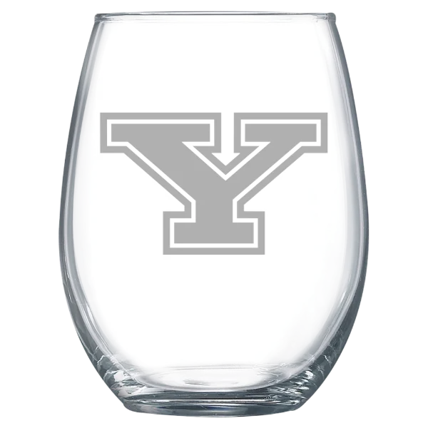 Youngstown State University Polar Camel 15 oz. Stemless Wine Glass