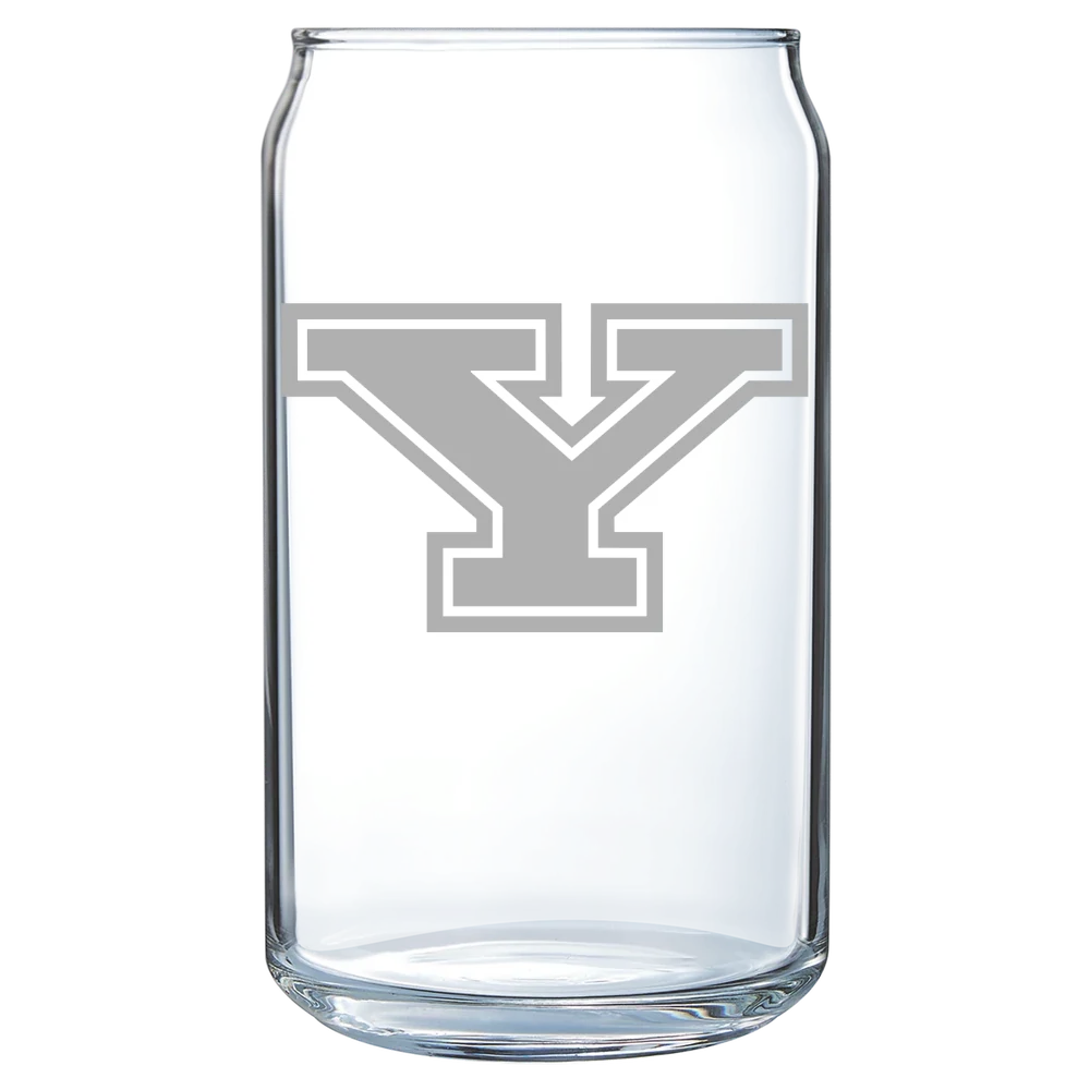 Youngstown State University Polar Camel 16 oz. Can Glass