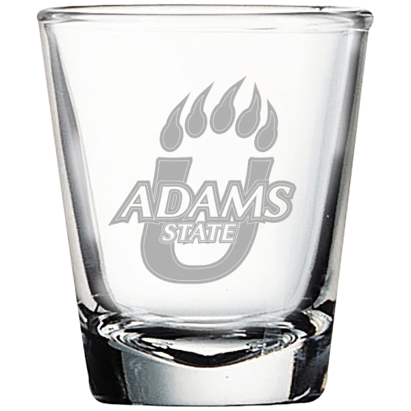 Adams State University Polar Camel 1.7 oz. Shot Glass