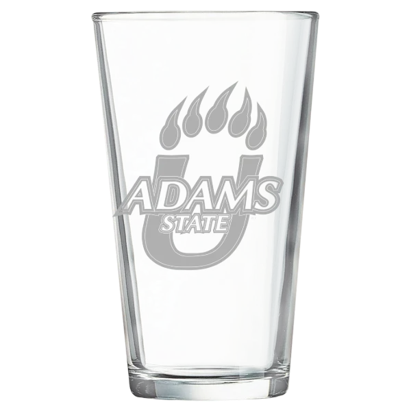 Adams State University Polar Camel 16 oz. Pint Mixing Glass