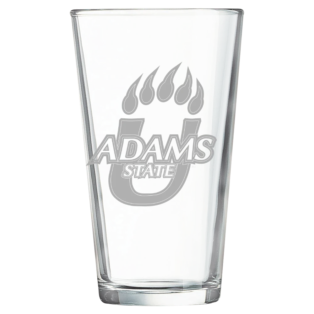 Adams State University Polar Camel 16 oz. Pint Mixing Glass