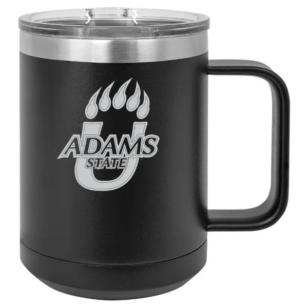 Adams State University Polar Camel 15 oz. Mug with Slider Lid