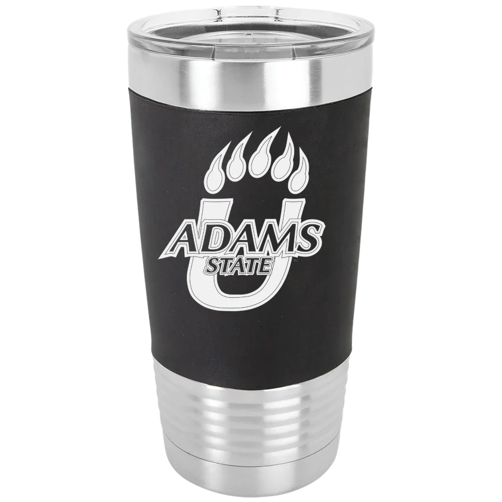 Adams State University Polar Camel 20 oz. Silicone Grip Tumbler with Standard Lid
