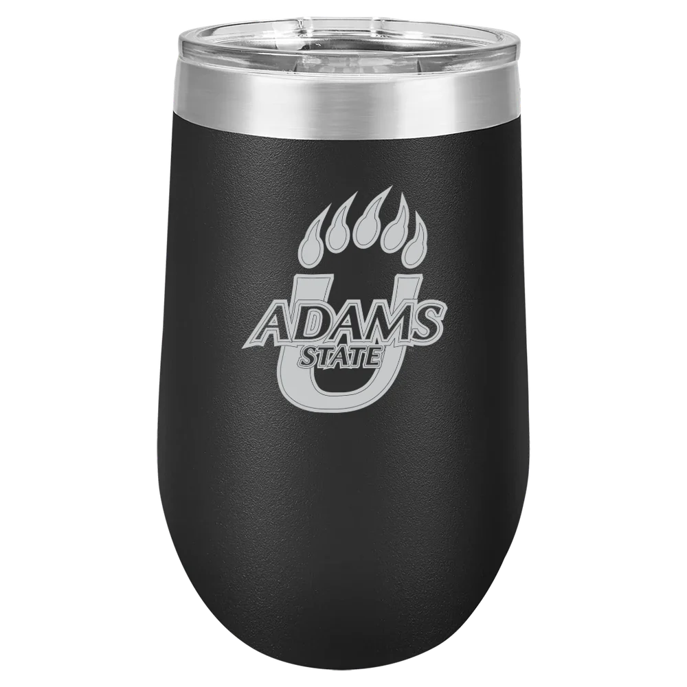 Adams State University Polar Camel 16 oz. Stemless Wine Tumbler