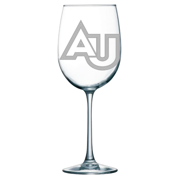 Adelphi University Polar Camel 19 oz. Wine Glass